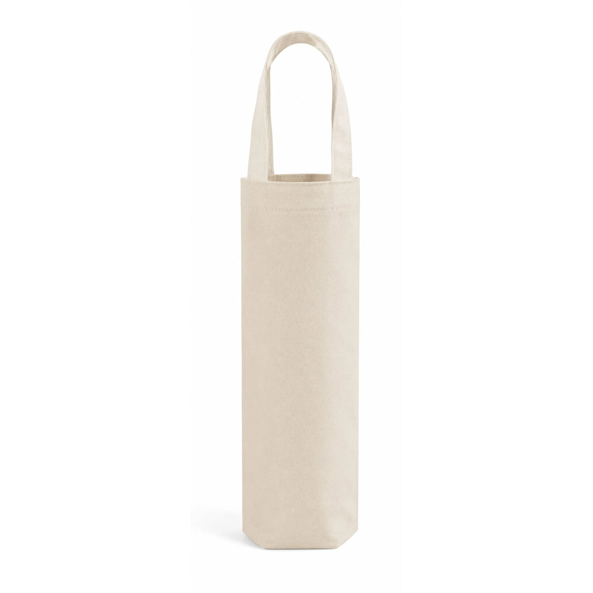 Canvas Single Wine Tote Bag – Reusable Cotton Wine Bottle Carrier WB20 - DTF Dallas 