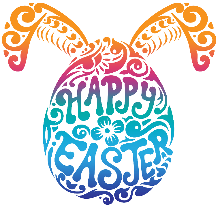 Happy Easter Design DTF-Ready to Press (V1) | DTF Dallas