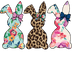 Easter Bunny Design - DTF Ready To Press