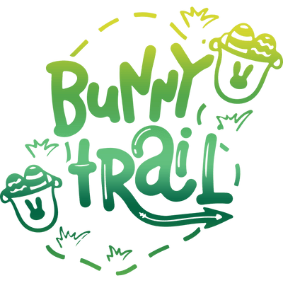Bunny Trail Easter Design - DTF Ready To Press - DTF Dallas 