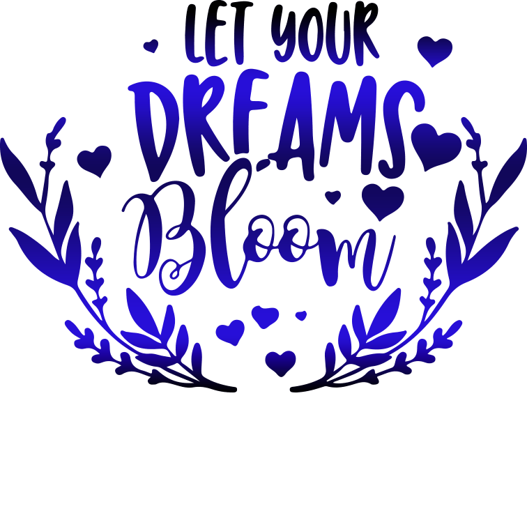 Let Your Dreams Bloom Easter Design | DTF Dallas