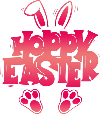 Happy Easter Design - DTF Ready To Press - DTF Dallas 