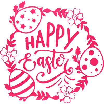 Happy Easter Design DTF-Ready to Press (V2) | DTF Dallas - DTF Dallas 