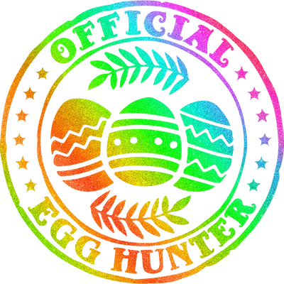 Official Egg Hunter Easter Design - DTF Ready To Press - DTF Dallas 