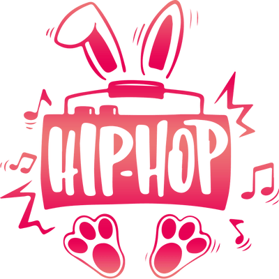 Hip Hop Bunny Easter Design - DTF Ready To Press - DTF Dallas 