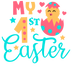 My First Easter Design - DTF Ready To Press