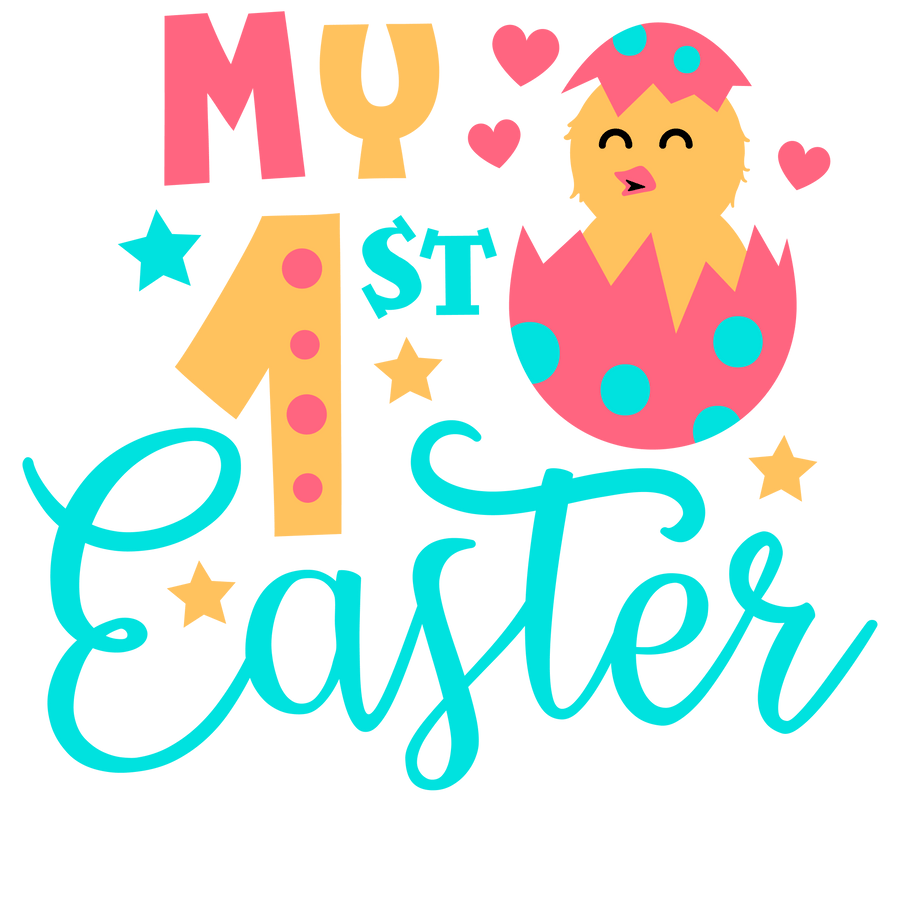 My First Easter DTF Design - Ready to Press V1 | DTF Dallas