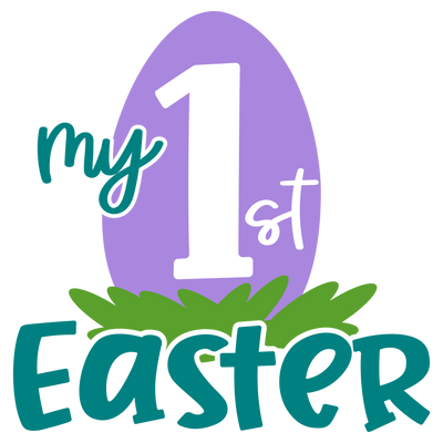 My 1st Easter Design - DTF Ready To Press - DTF Dallas 
