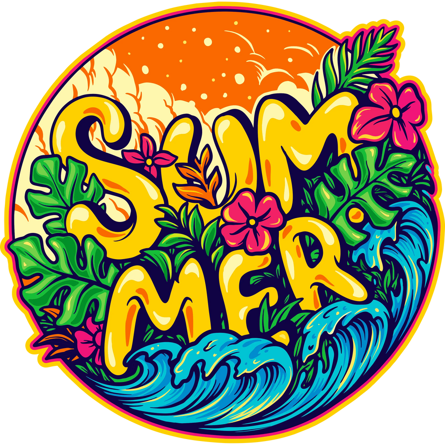 Summer DTF Design - Ready to Press V1 | DTF Dallas