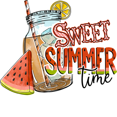 Sweet Summer Time DTF Design Ready to Press V2 | DTF Dallas - DTF Dallas 