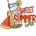 Sweet Summer Time Design - DTF Ready To Press