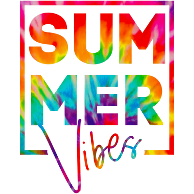 Summer Vibes DTF Design - Ready to Press V2 | DTF Dallas - DTF Dallas 