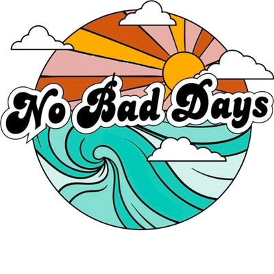 No Bad Days Summer Design - DTF Ready To Press - DTF Dallas 