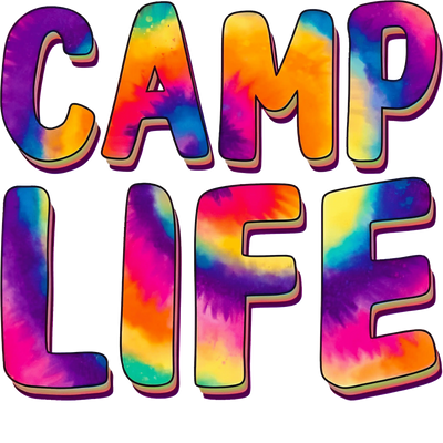 Camp Life Design - DTF Ready To Press - DTF Dallas 