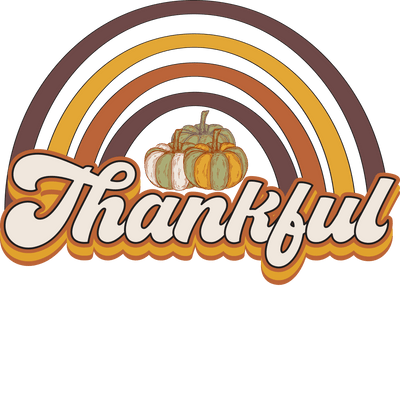 Thanksgiving Thankful Design - DTF Ready To Press - DTF Dallas 