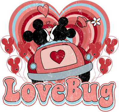 Valentine's Day Disney Mickey & Minnie Design | DTF Dallas - DTF Dallas 