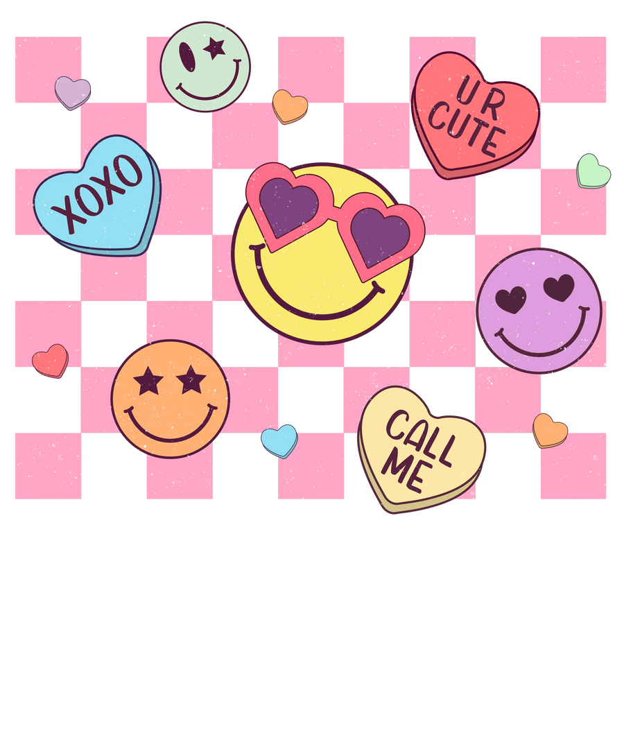 XOXO - UR Cute, Call Me Valentine's Day Design | DTF Dallas