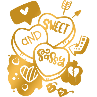 Valentine's Day Sweet and Sassy Design | DTF Dallas - DTF Dallas 