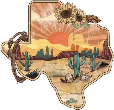 Western Wild Life Design - DTF Ready To Press - DTF Dallas 