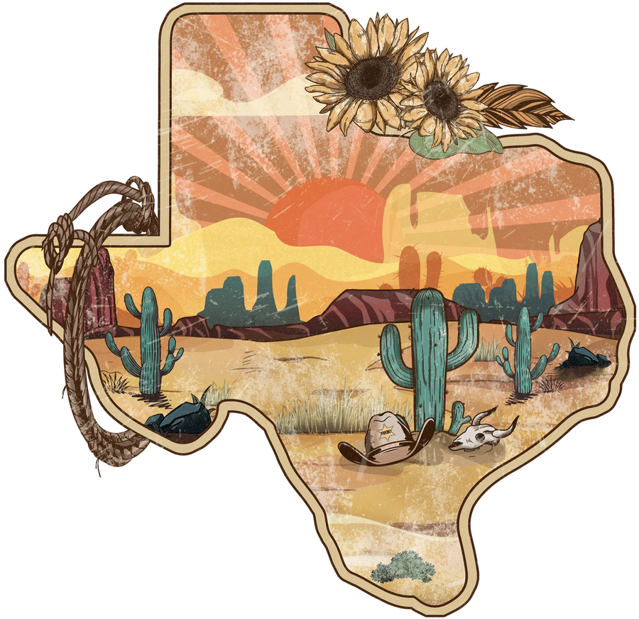 Western Wild Life Design - DTF Ready To Press