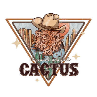 Desert Child Cactus Western Design | DTF Dallas - DTF Dallas 