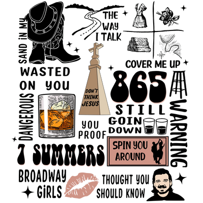 Western Life DTF Design Press for Custom Use | DTF Dallas - DTF Dallas 