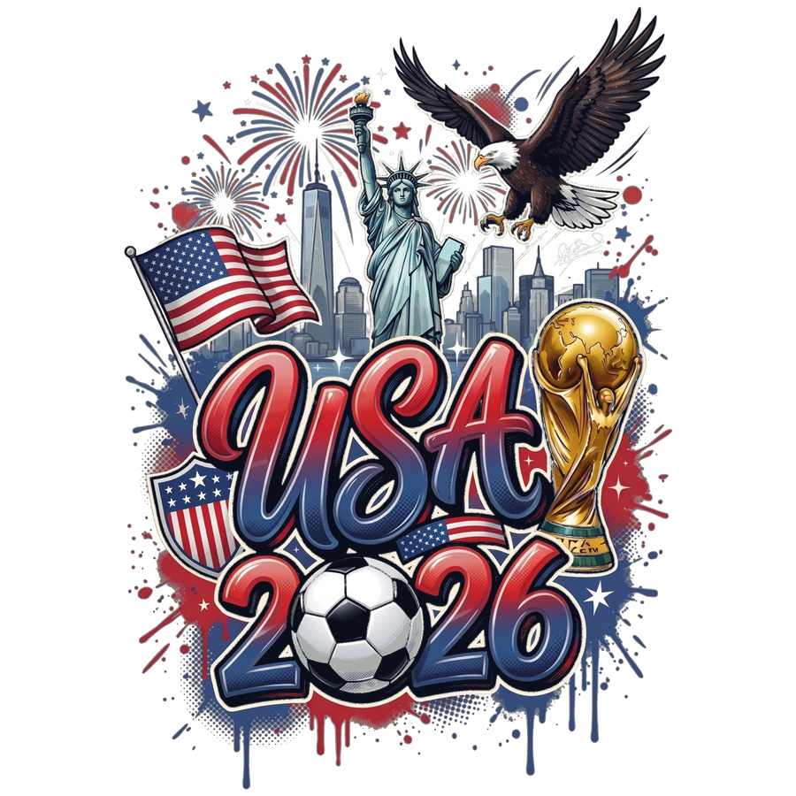 World Cup 2026 Usa - DTF Ready To press