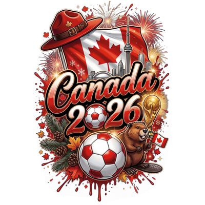 World Cup 2026 Canada - DTF Ready To press - DTF Dallas 