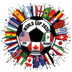 World Cup 2026 Fan Flags Design - DTF Ready To press - DTF Dallas 