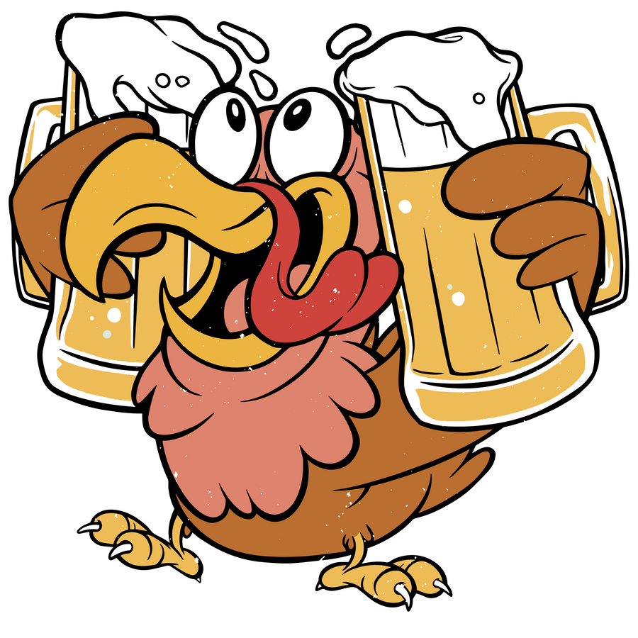 Thanksgiving Turkey DTF Design Ready Press V1 | DTF Dallas
