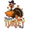Thanksgiving Turkey Design - DTF Ready To Press