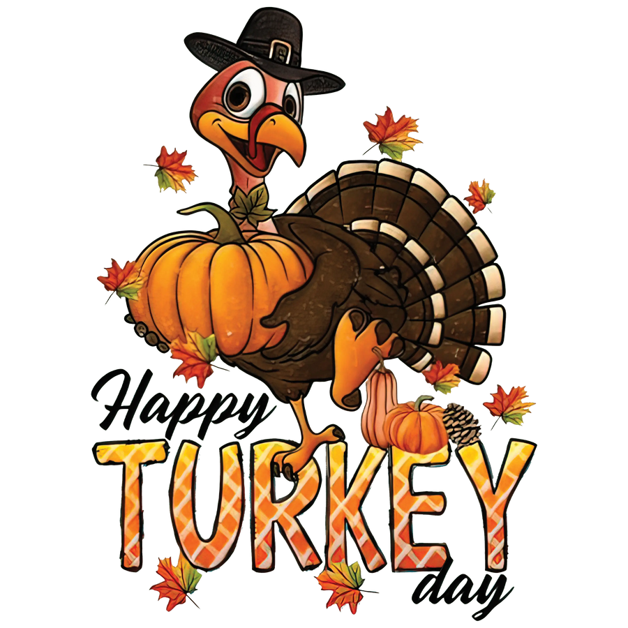 Thanksgiving Turkey DTF Design Ready Press V2 | DTF Dallas