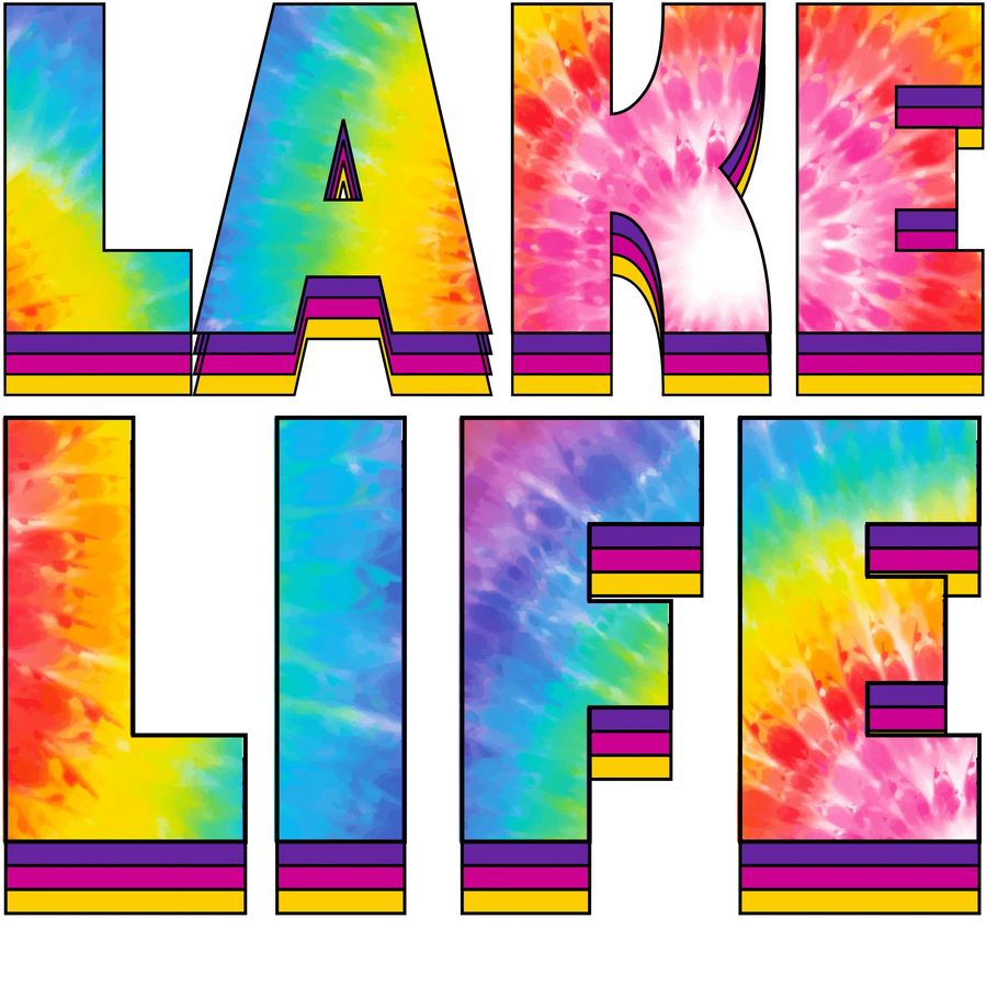 Lake Life Design DTF-Ready to Press | DTF Dallas