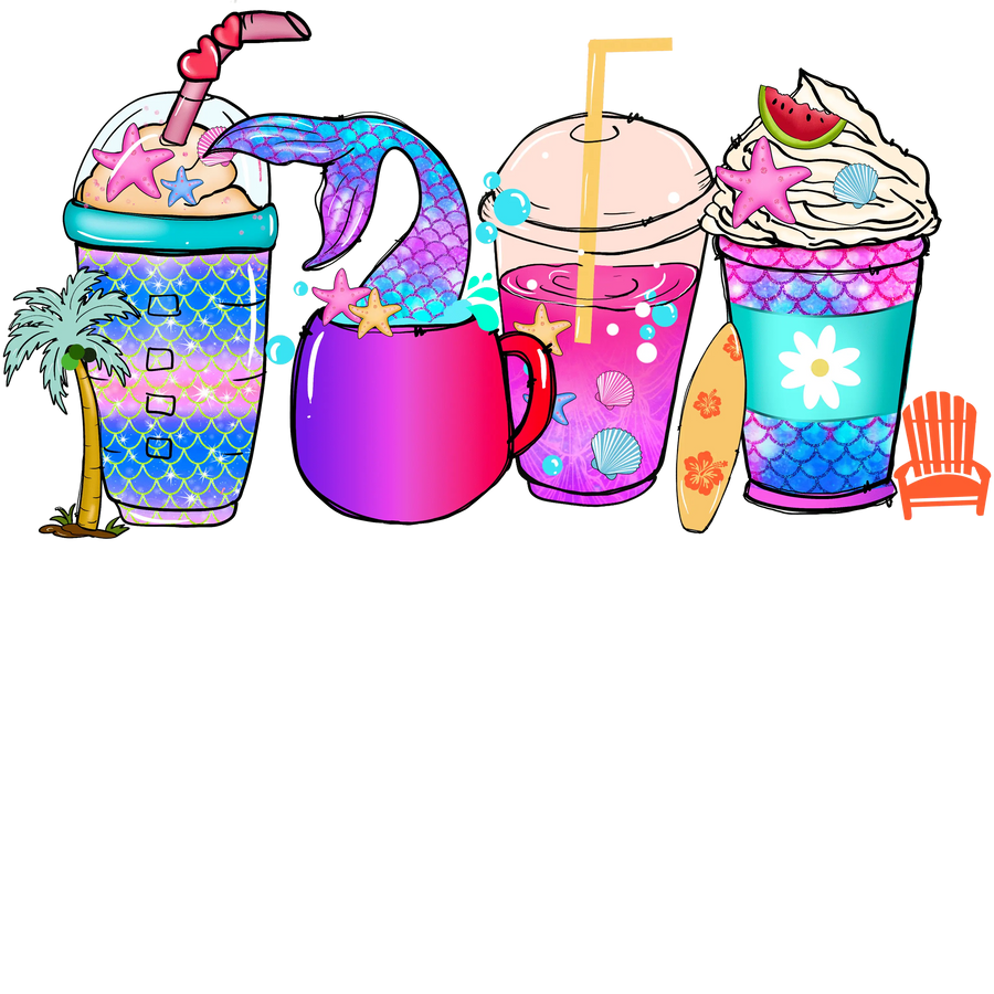 Cute Summer Design DTF-Ready to Press (V1) | DTF Dallas