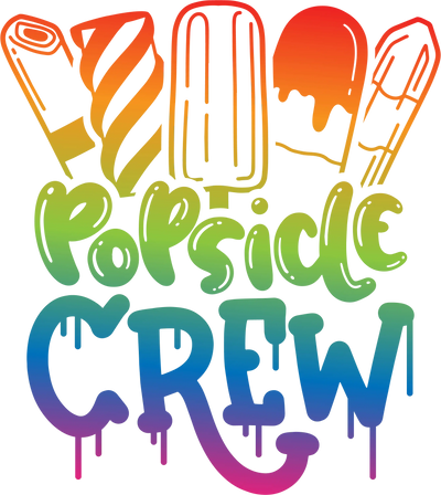 Cute Popsicle Summer Crew Design | DTF Dallas - DTF Dallas 