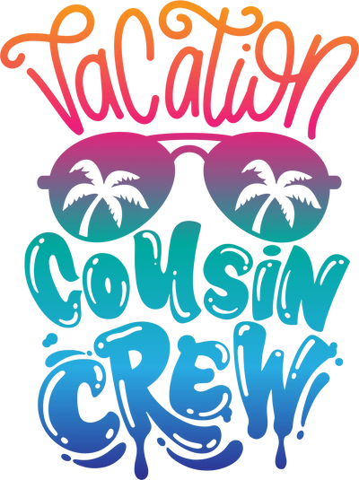 Summer Vacation Cousin Crew Design | DTF Dallas - DTF Dallas 