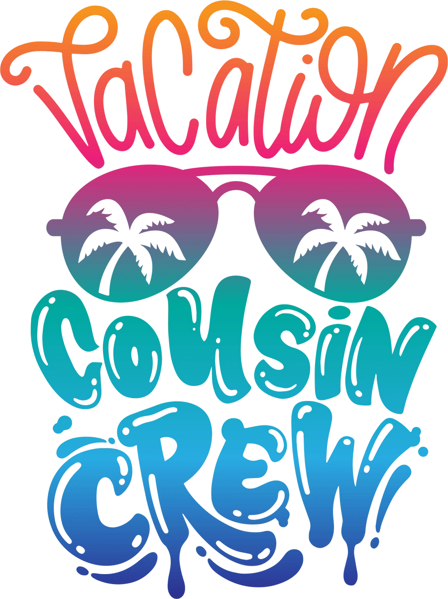 Summer Vacation Cousin Crew Design | DTF Dallas