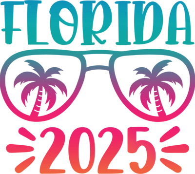 2025 Cool Florida Cruise Design - DTF Ready To Press - DTF Dallas 