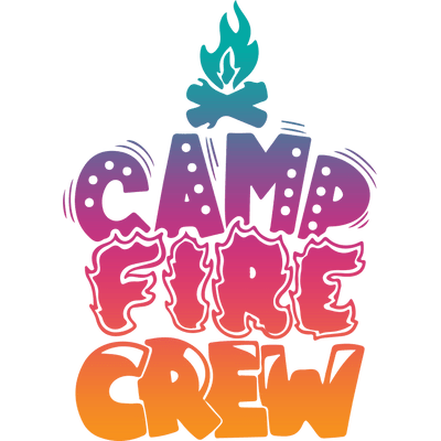 Funny Camp Crew Design - DTF Ready To Press - DTF Dallas 