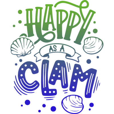 Colorful Beach Lover Design - DTF Ready To Press - DTF Dallas 