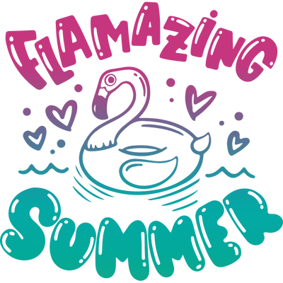 Cool Summer Party Design - DTF Ready To Press - DTF Dallas 