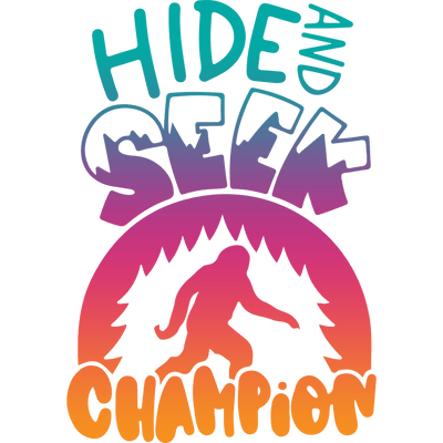 Funny Sasquatch Design - DTF Ready To Press - DTF Dallas 