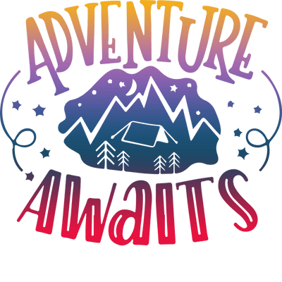 Summer Camping DTF Design - Ready to Press | DTF Dallas - DTF Dallas 