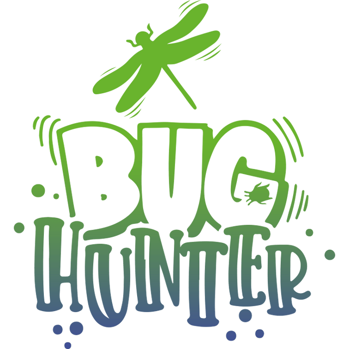 Funny Entomology Design pressed on a garment