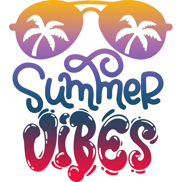 Retro Summer Vibes DTF Design - Ready to Press | DTF Dallas