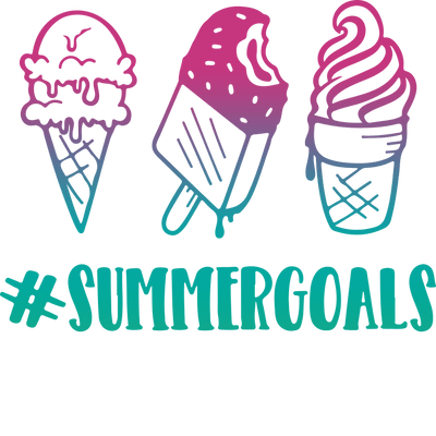 Summer Goals Design - DTF Ready To Press - DTF Dallas 