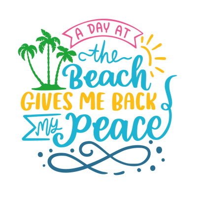 Love Beach Design - DTF Ready To Press - DTF Dallas 