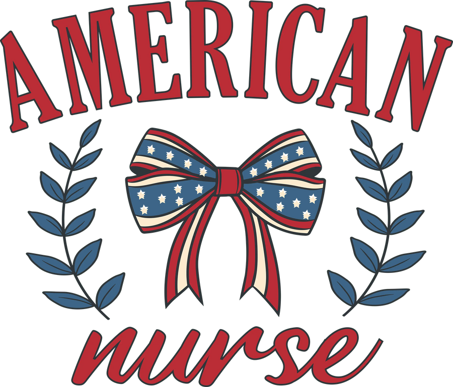 American Nurse Design DTF-Ready to Press (V2) | DTF Dallas