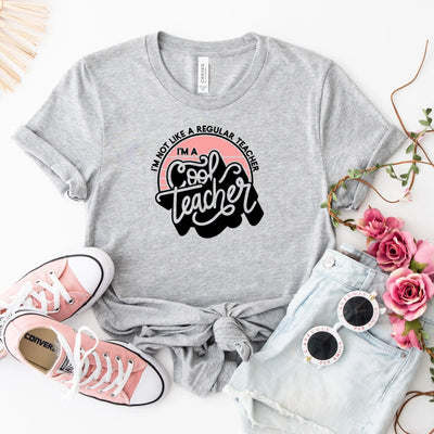 Cool Teacher Shirt (Unisex V-Neck) - DTF Dallas 