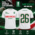 FIFA World Cup 2026 Mexico Shirt - Official "We Are 26" T-shirt - DTF Dallas 